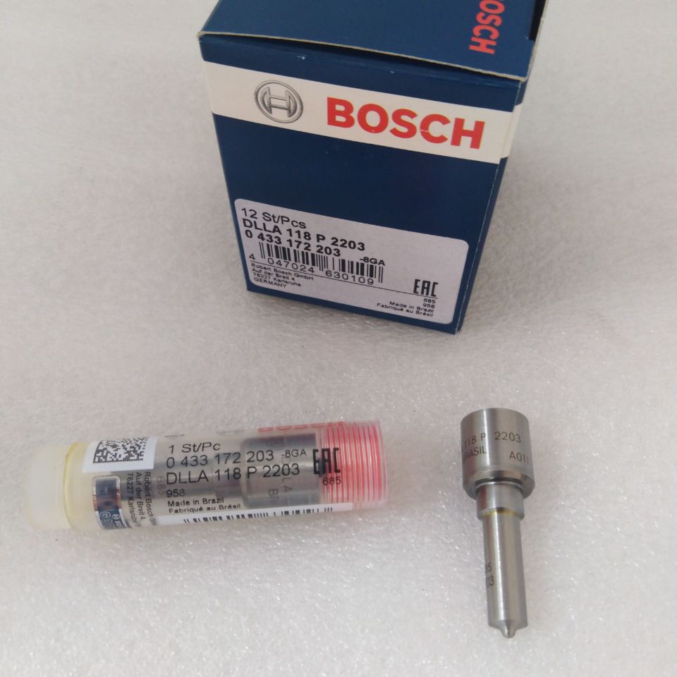 ORIGINAL BOSCH COMMON RAIL NOZZLE DLLA118P2203 (0433172203) FOR INJECTOR 0445120236