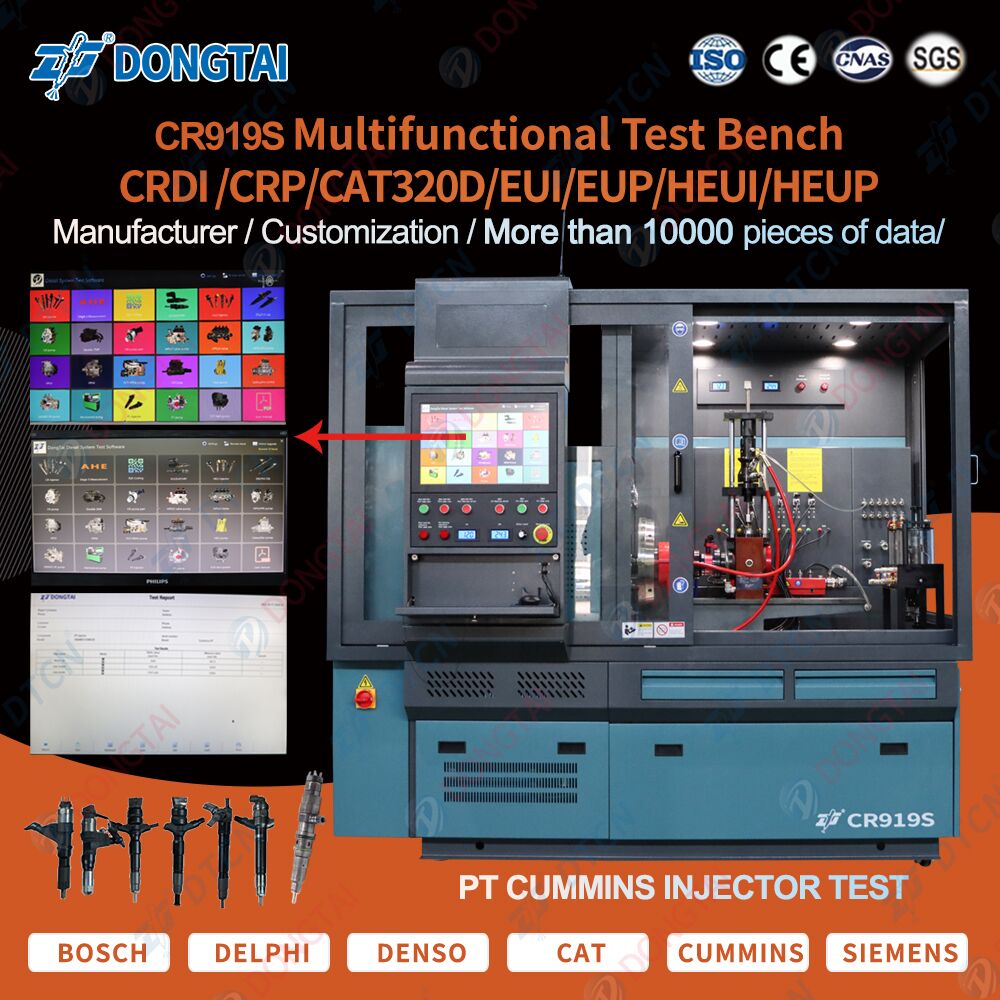 CR919S CRI CRP EUI EUP HEUI CAT320D VP37 VP44 RED4 V3V4V5 Pump Test Bench