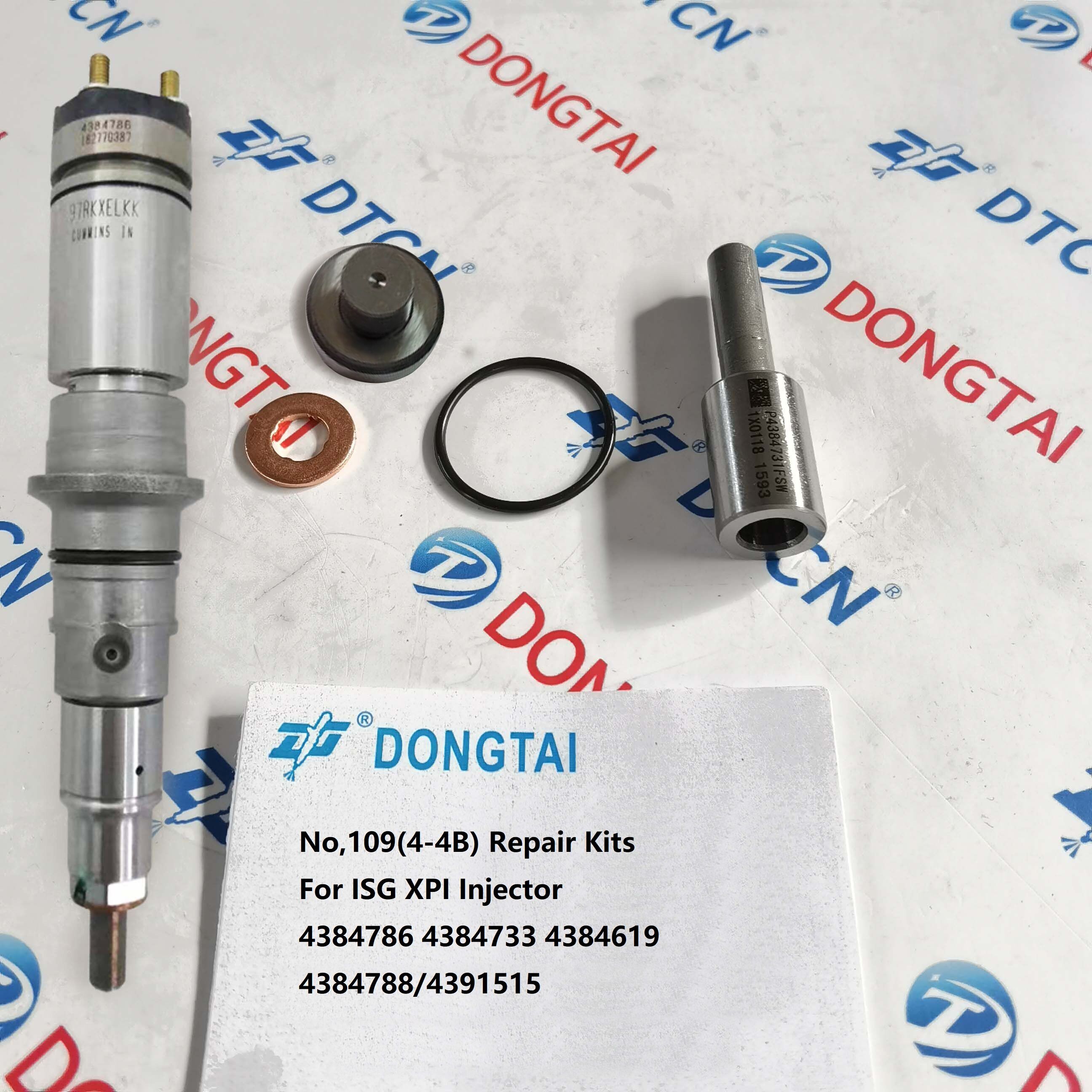 NO.109(4-4B) Repair Kits For ISG XPI Injector 4384786 4384733 4384619 4384788/4391515