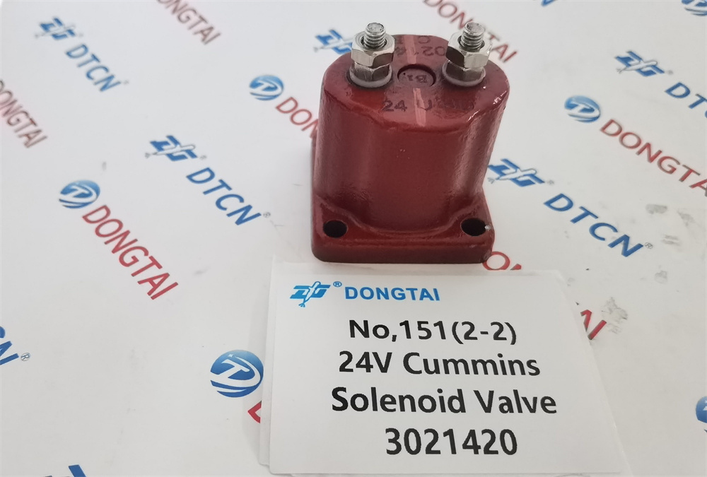 NO.151(2-2) 24V Cummins Solenoid Valve 3021420