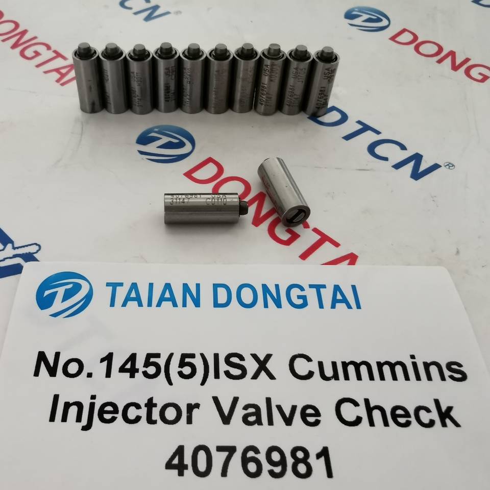 NO.145(5) ISX CUMMINS INJECTORS VALVE CHECK 4076981