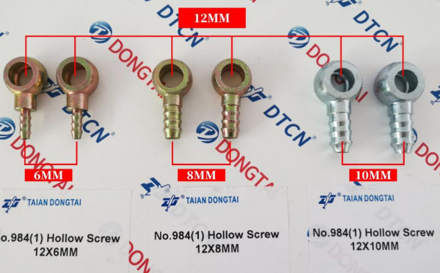 NO.984(1) Hollow Screw 12X6MM,12X8MM,12X10MM