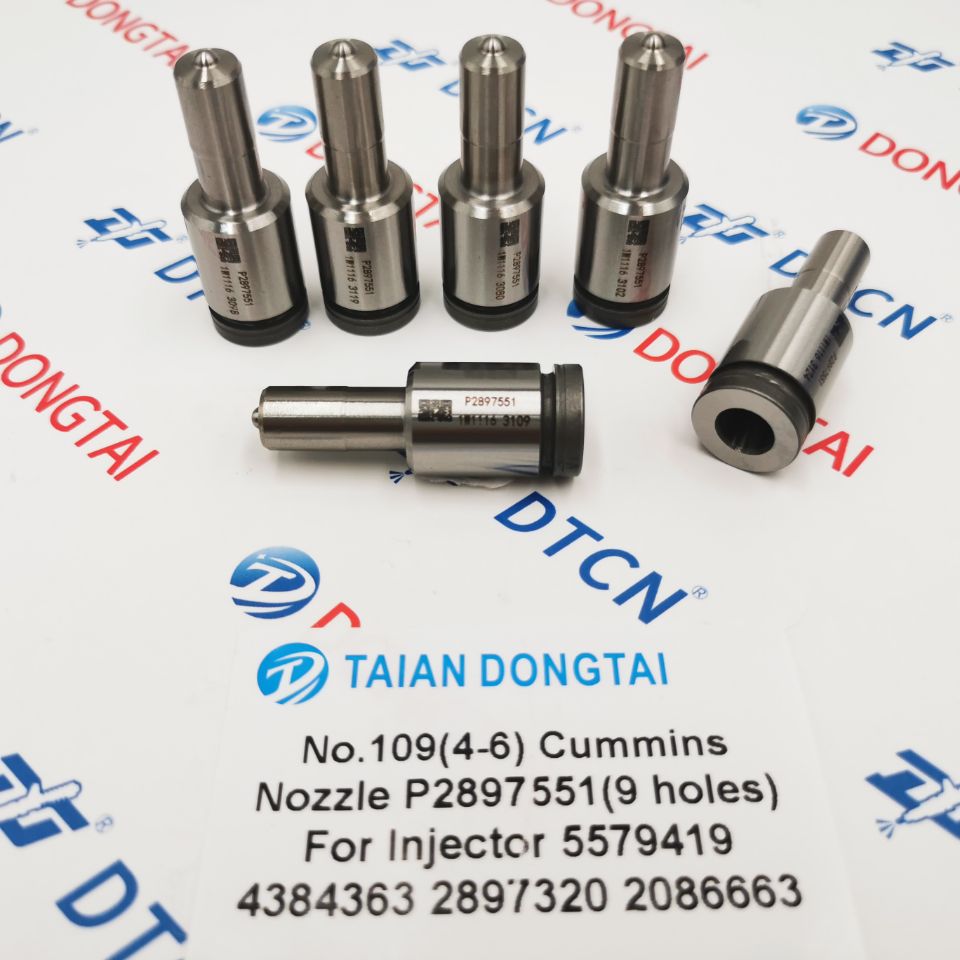 NO.109(4-6) CUMMINS NOZZLE  P2897551,P2872321,P297320,P272322 (9 Holes) FOR INJECTOR 2086663, 2031835,5057401,2031836 