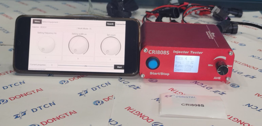 CRI808S Common rail Injector tester with AHE function