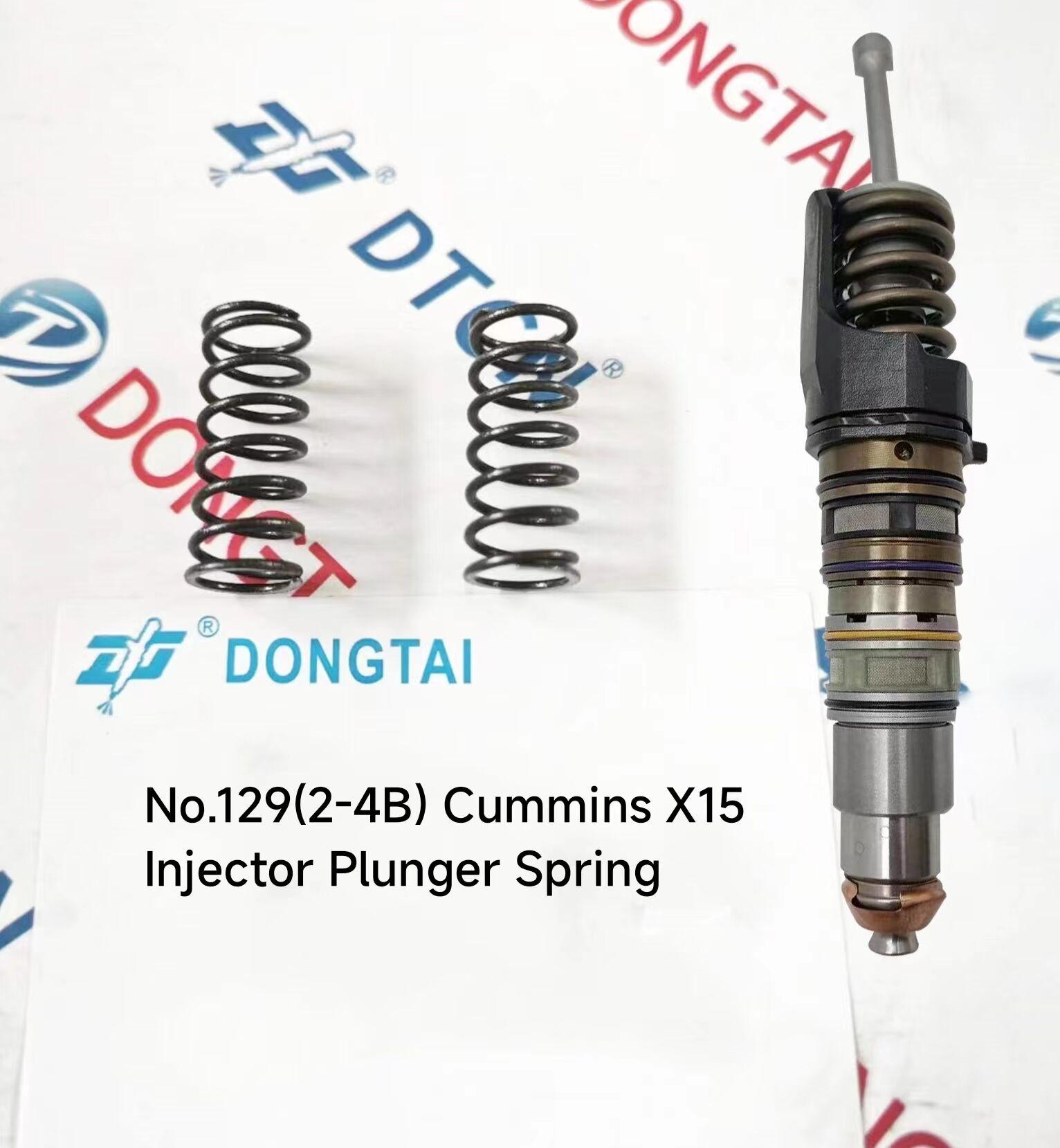 NO.129(2-4B) Cummins X15 Injector  Plunger Spring