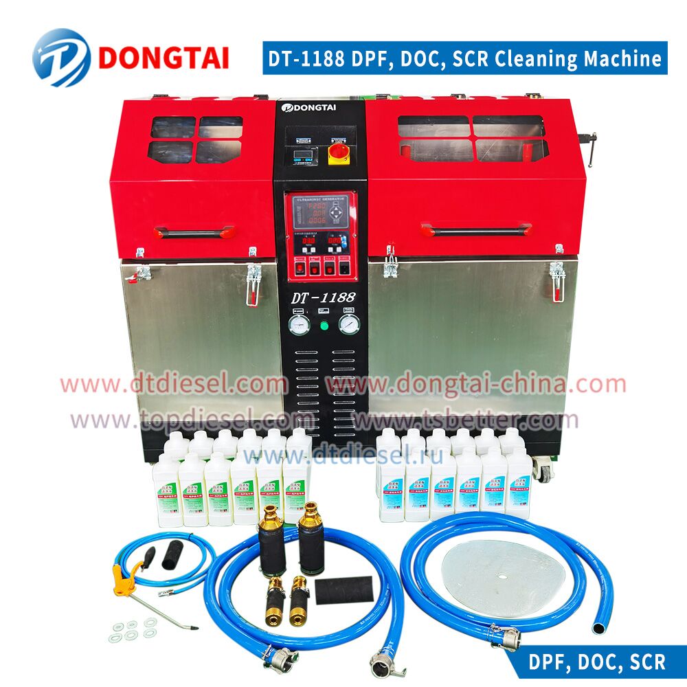 DT-1188 DPF, DOC, SCR Cleaning Machine