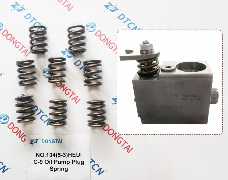 NO.134(5-3) C-9 HEU Oil Pump  Plug Spring 