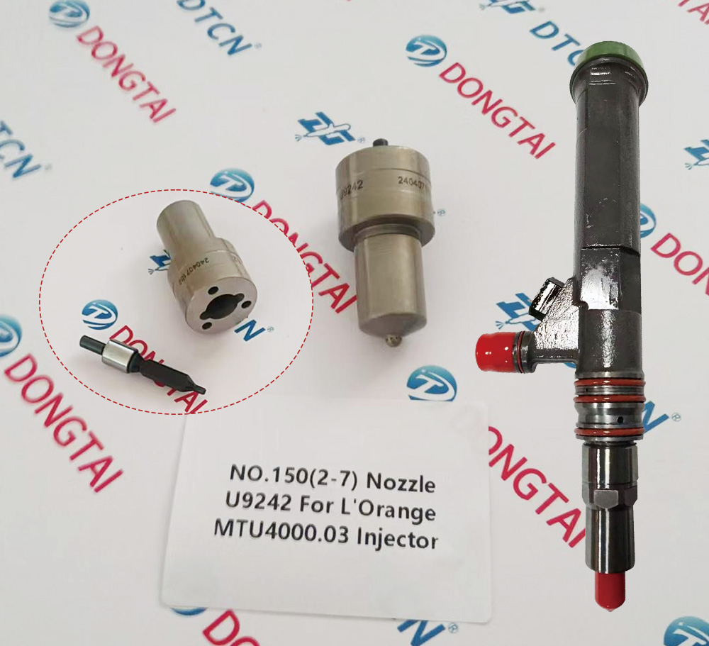 NO.150(2-7B)Nozzle U9166gV48 For L'Orange MTU4000.03 Injector  VTO-G205GV48D,VTO-G265G48D