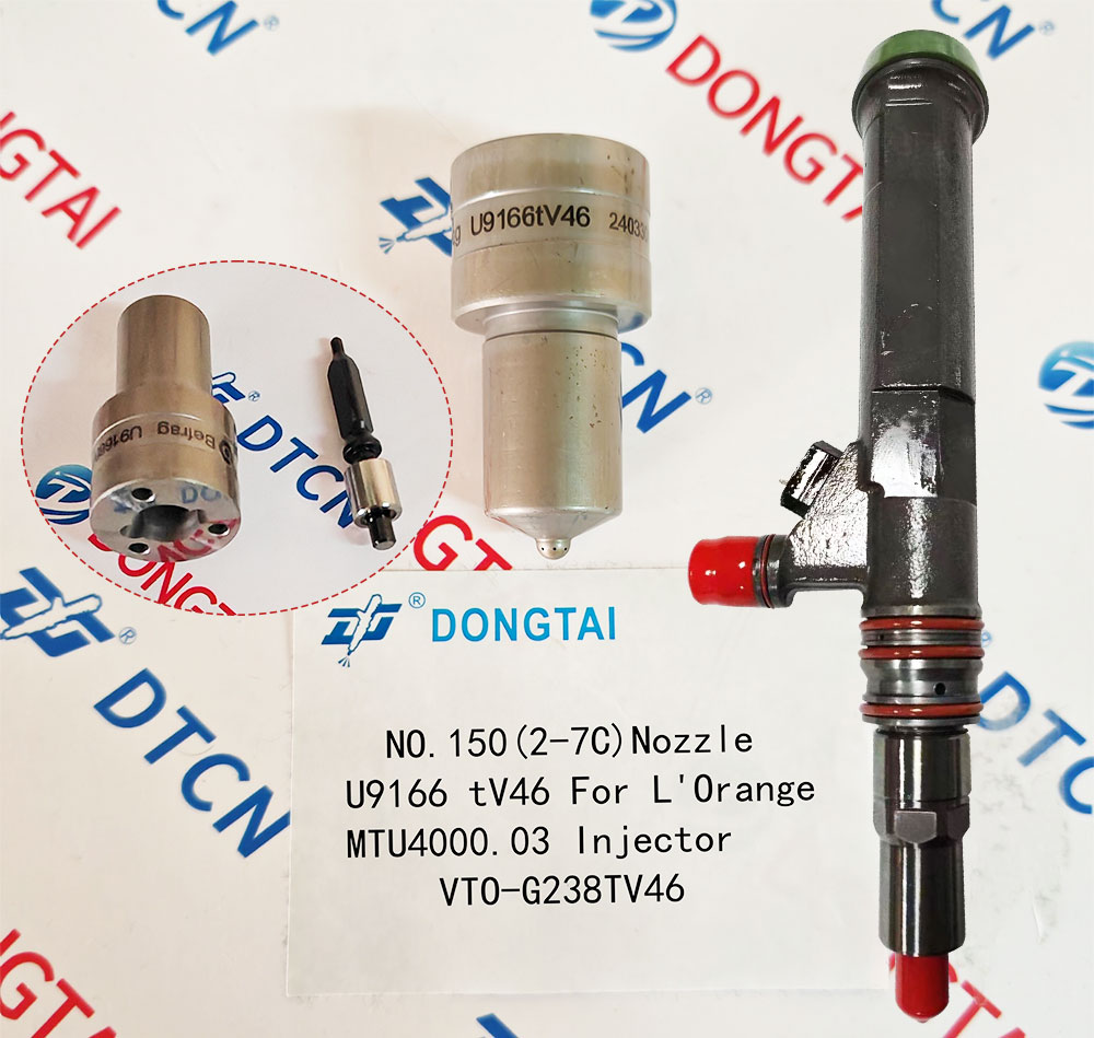 NO.150(2-7C)Nozzle U9166 tv46 For L'Orange MTU4000.03 Injector  VTO-G238TV46